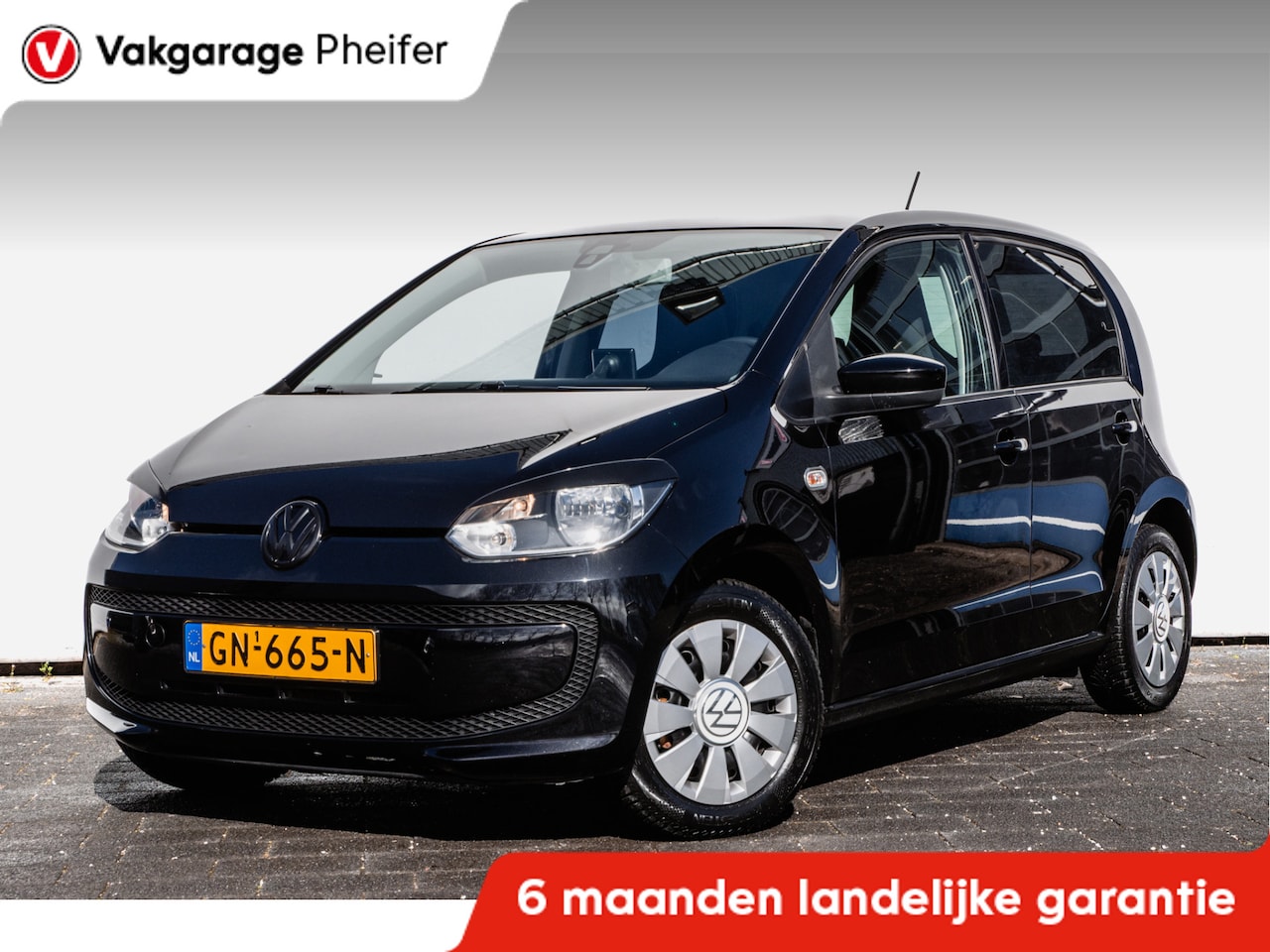 Volkswagen Up! - 1.0 60pk move up! BlueMotion Airco/ Isofix/ Elek. ramen/ Navigatie - AutoWereld.nl