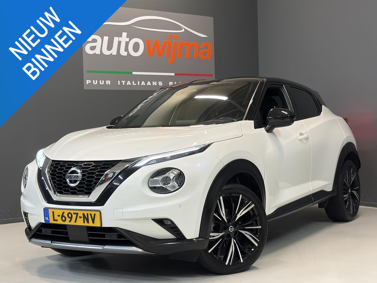 Nissan Juke - 1.0 DIG-T N-Design Bomvol! Bose Audio, Leder, Technology pakket - AutoWereld.nl