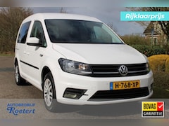 Volkswagen Caddy - 1.4 TSI 125pk Trendline automaat ECC/cruise/navi/PDC/carplay/DAB 5-pers