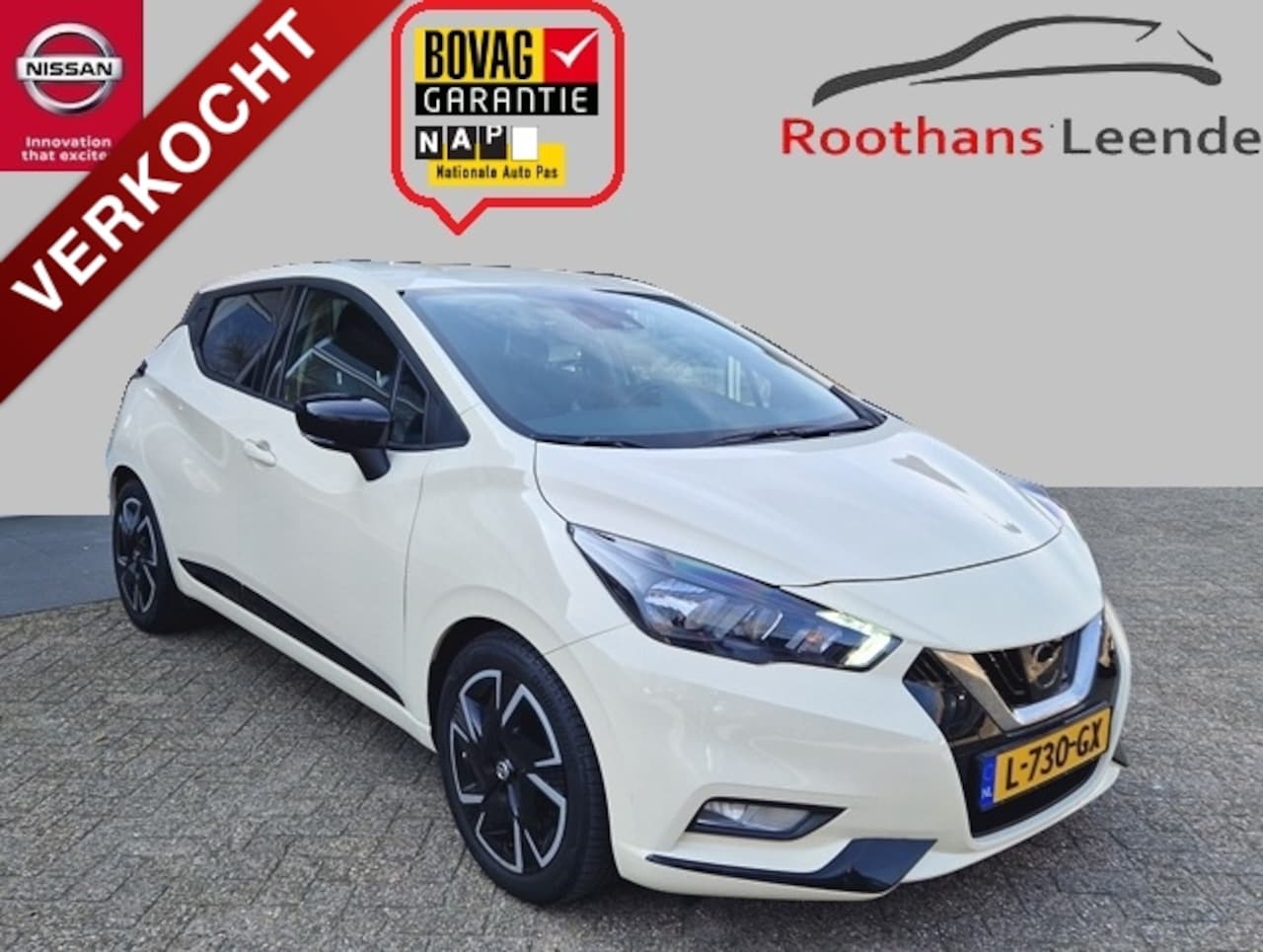 Nissan Micra - 1.0 92PK IG-Turbo N-Design - Navi Pack - Bose system - Android Auto & Apple CarPlay - AutoWereld.nl