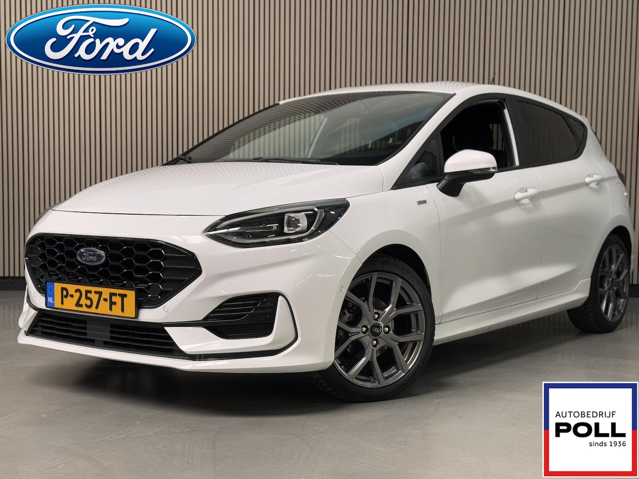 Ford Fiesta - 125pk EcoB Hybrid ST-Line X Navi Winter Parking pack Matrix LED Koplampen B&O Dealeronderh - AutoWereld.nl