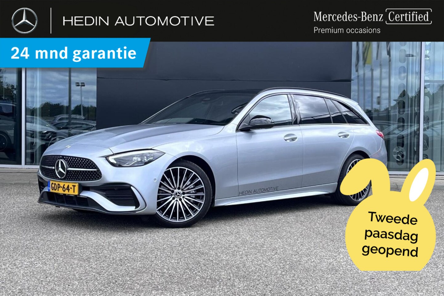 Mercedes-Benz C-klasse Estate - C 180 Automaat AMG Line | Nightpakket | Panoramadak - AutoWereld.nl