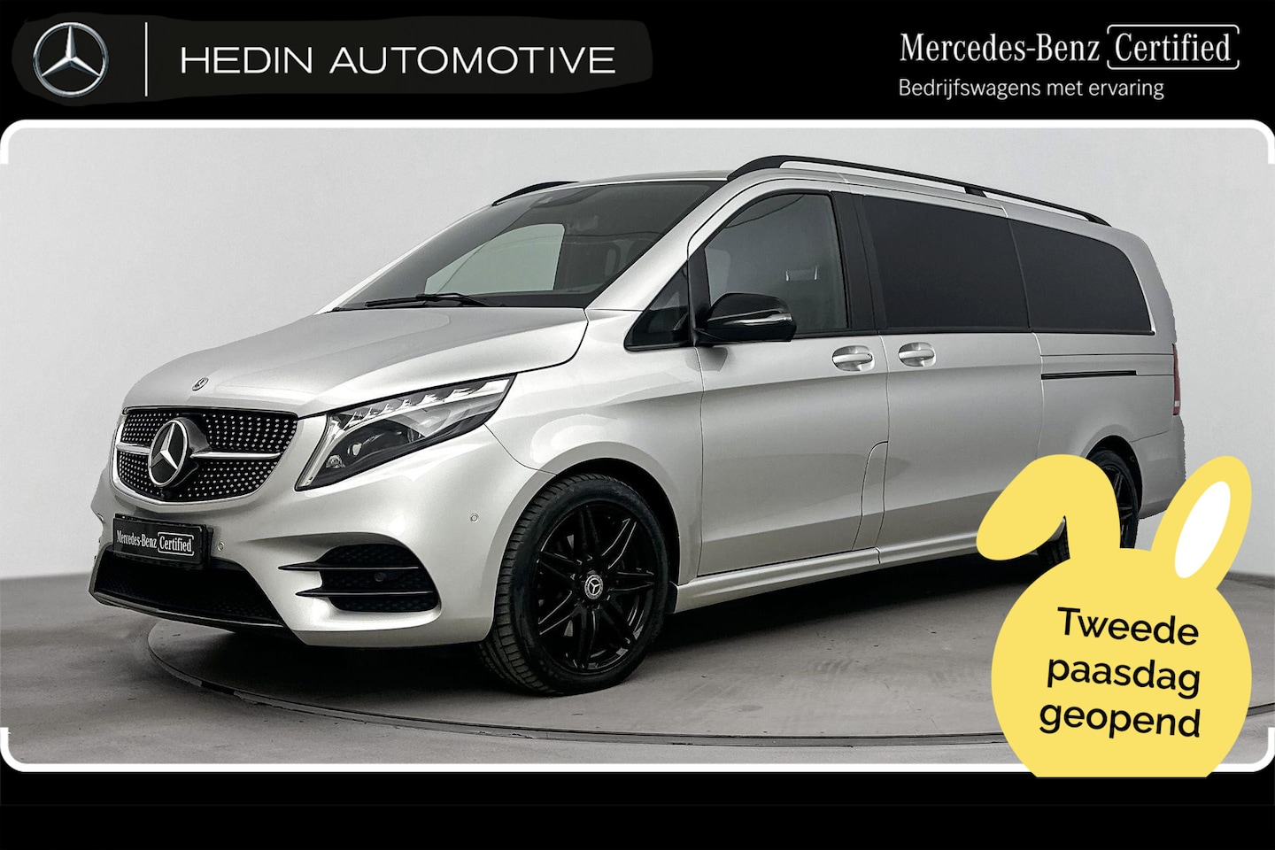 Mercedes-Benz V-klasse - V 300d Diesel L3 Automaat Avantgarde Line Dubbel Cabine | AMG Line | Trekhaak | LED | Park - AutoWereld.nl