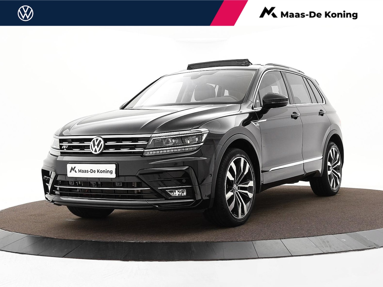 Volkswagen Tiguan - 2.0 TSI 4Motion Highline · Panoramadak · Lederen bekleding · R-line exterieur · 360 gr. Ca - AutoWereld.nl
