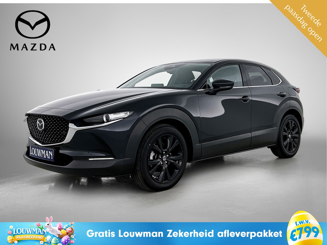Mazda CX-30 - 2.5 e-SkyActiv-G M Hybrid Homura Mazda-paasweekend - AutoWereld.nl