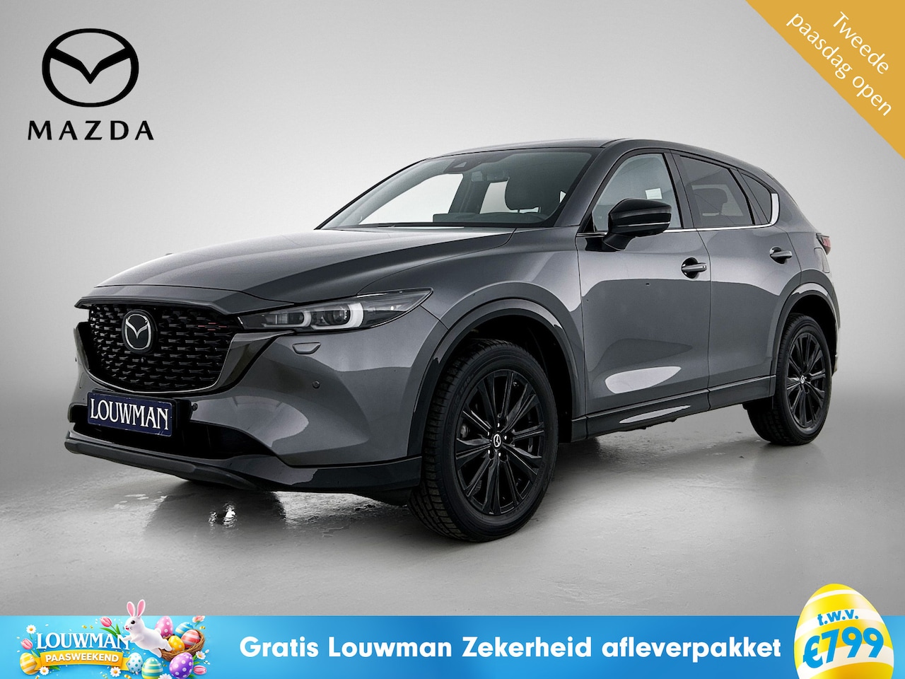 Mazda CX-5 - 2.0 e-SkyActiv-G M Hybrid 165 Homura | BOSE | Elec. Klep | 360 Camera | Mazda-paasweekend - AutoWereld.nl