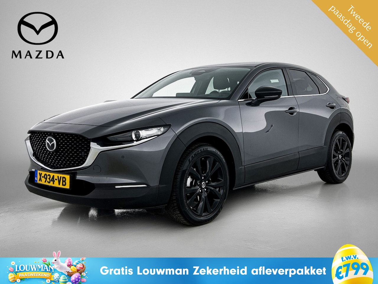 Mazda CX-30 - 2.0 e-SkyActiv-G M Hybrid Homura | 4 seisoens banden | Stoelverwarming | Mazda-paasweekend - AutoWereld.nl