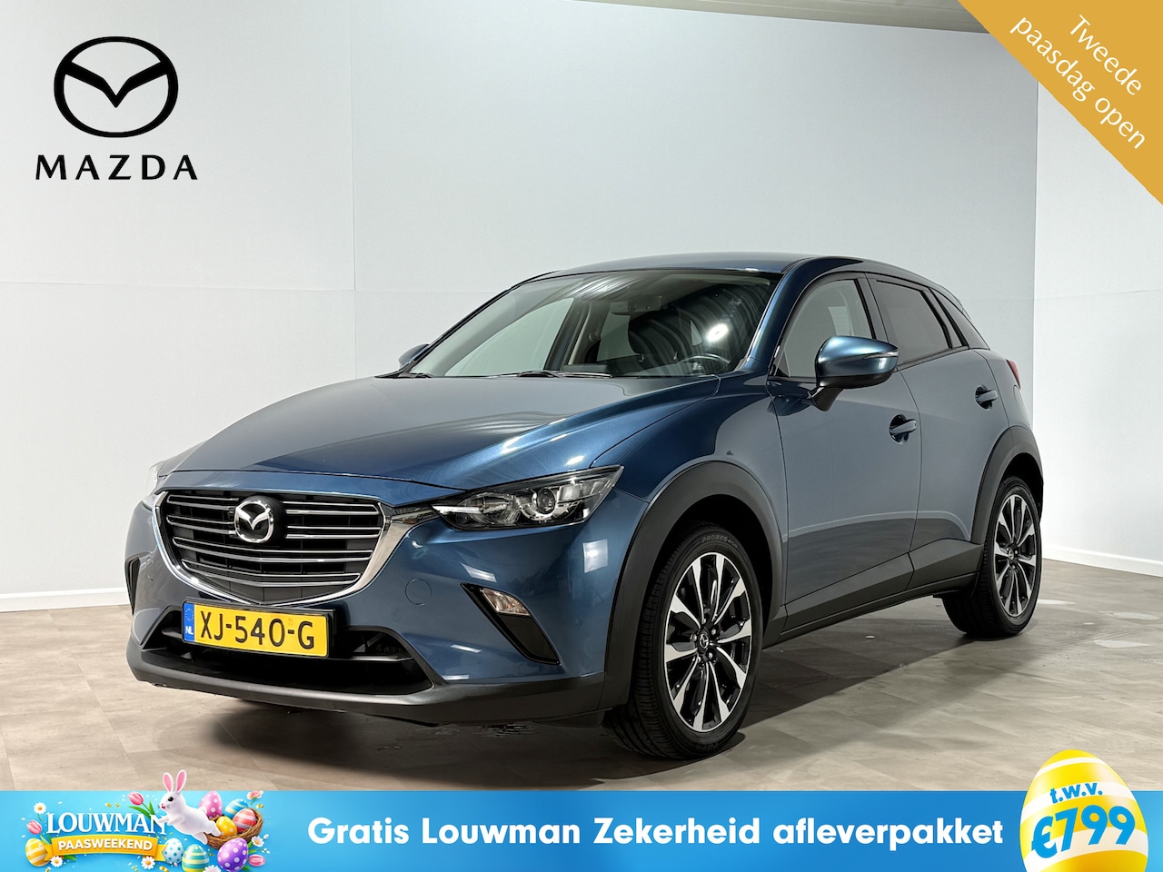 Mazda CX-3 - 2.0 SkyActiv-G 120 Sport Selected | Navigatie | Apple Carplay | Android Auto Mazda-paaswee - AutoWereld.nl