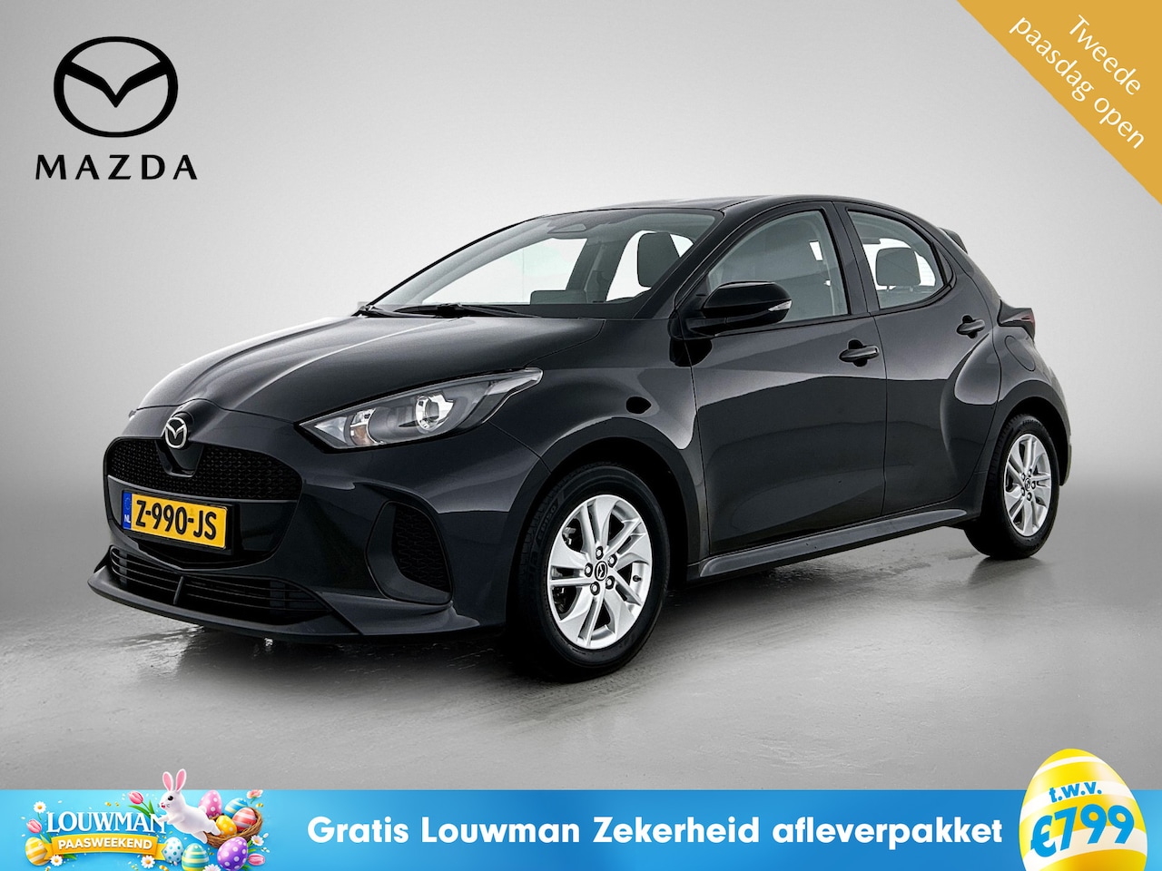 Mazda 2 Hybrid - 1.5 Centre-line Climate control | Stoelverwarming | Camera achter Mazda-paasweekend - AutoWereld.nl