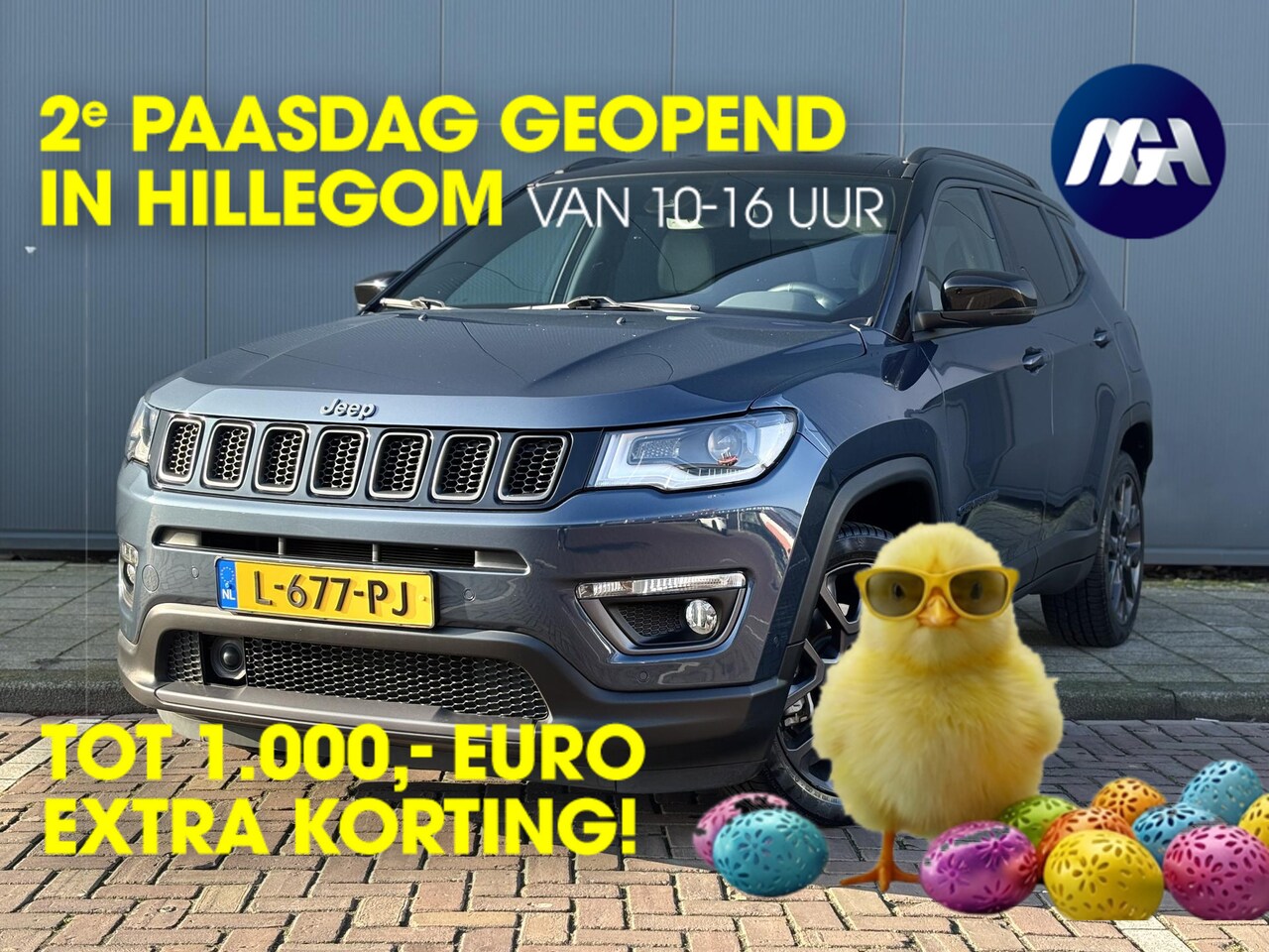Jeep Compass - 4xe 240 Plug-in Hybrid Electric S | Apple-Android | Navigatie | Dealeronderhouden - AutoWereld.nl