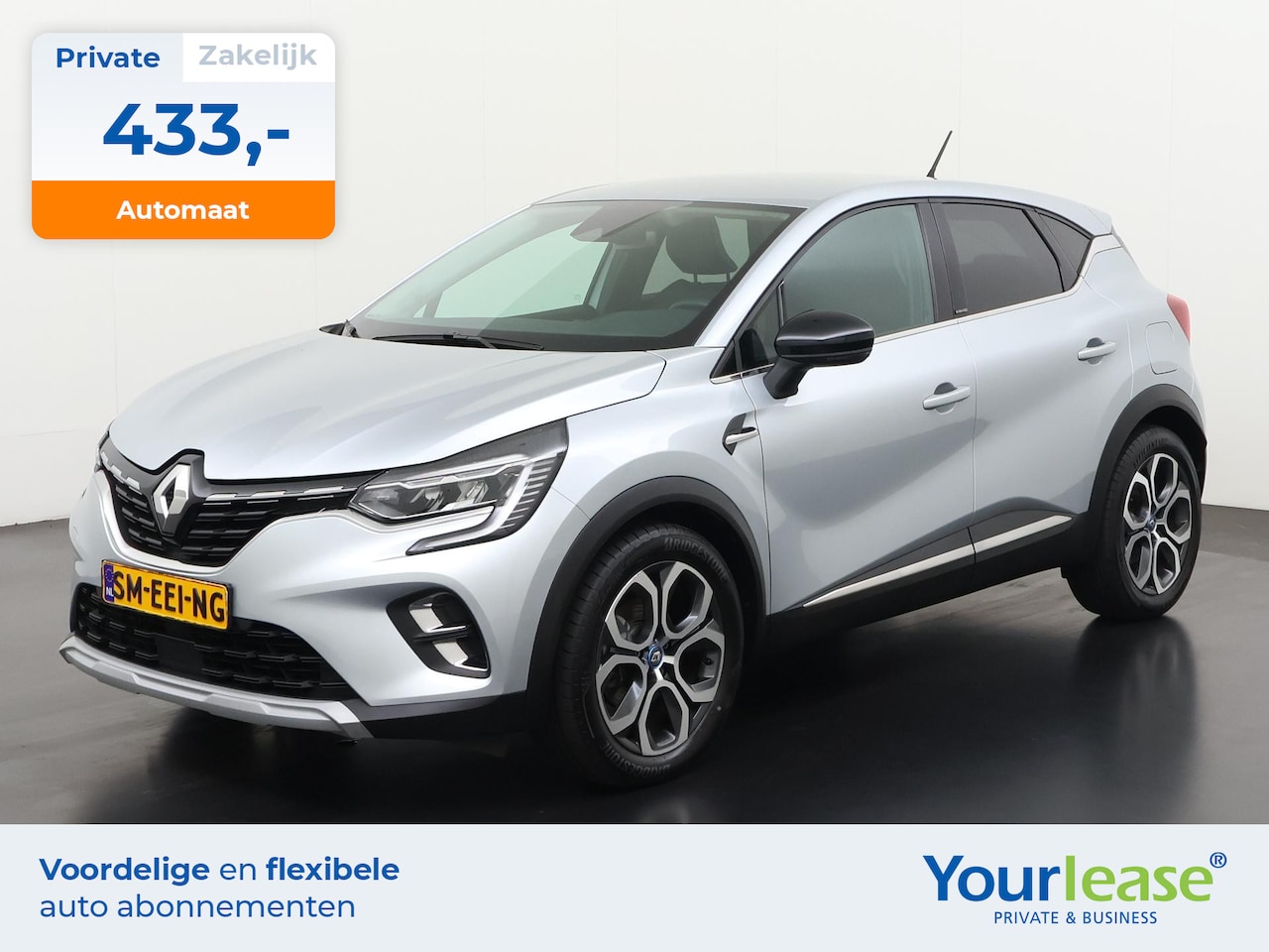 Renault Captur - 1.6 E-Tech Plug-in Hybrid 160 Intens | All-in 433,- Private Lease | Direct uit voorraad - AutoWereld.nl