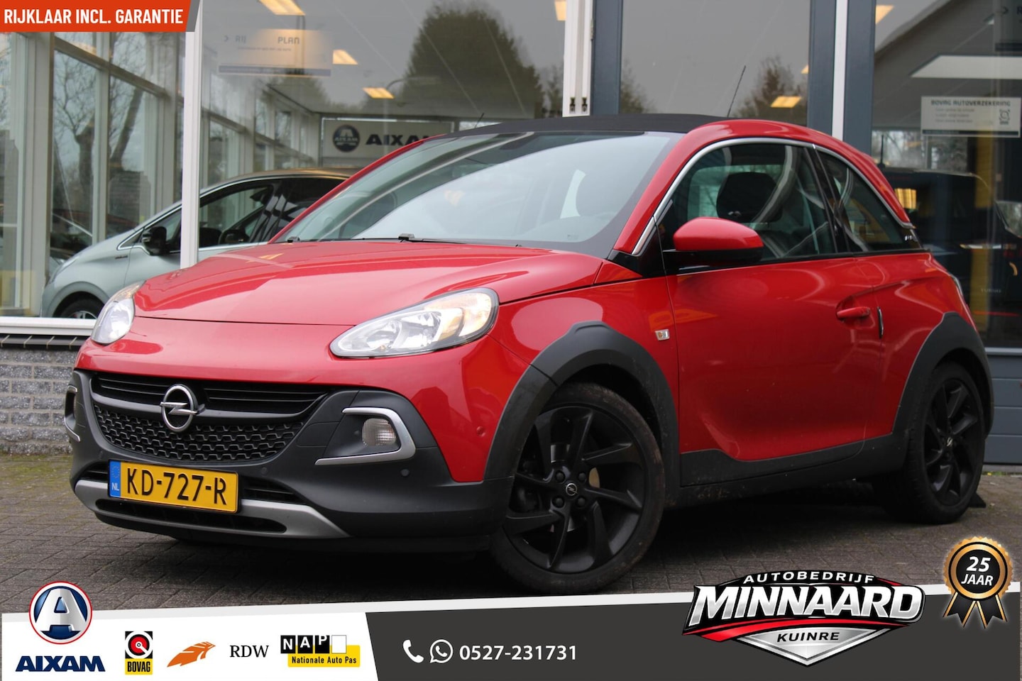 Opel ADAM - 1.0 Turbo Rocks Favourite|Open dak|PDC|Carplay|Climate|Dealer Onderhouden| - AutoWereld.nl