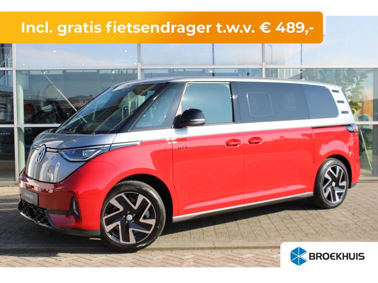 Volkswagen ID. Buzz - GTX Limited Edition 86 kWh LWB 7p.4WD | Airconditioning automatisch (Climatronic), 3-zone - AutoWereld.nl