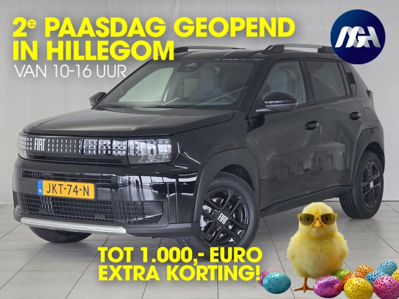 Fiat Grande Panda - 1.2 Hybrid ICON | Apple-Android | Cruise Control | Parkeersensoren | - AutoWereld.nl