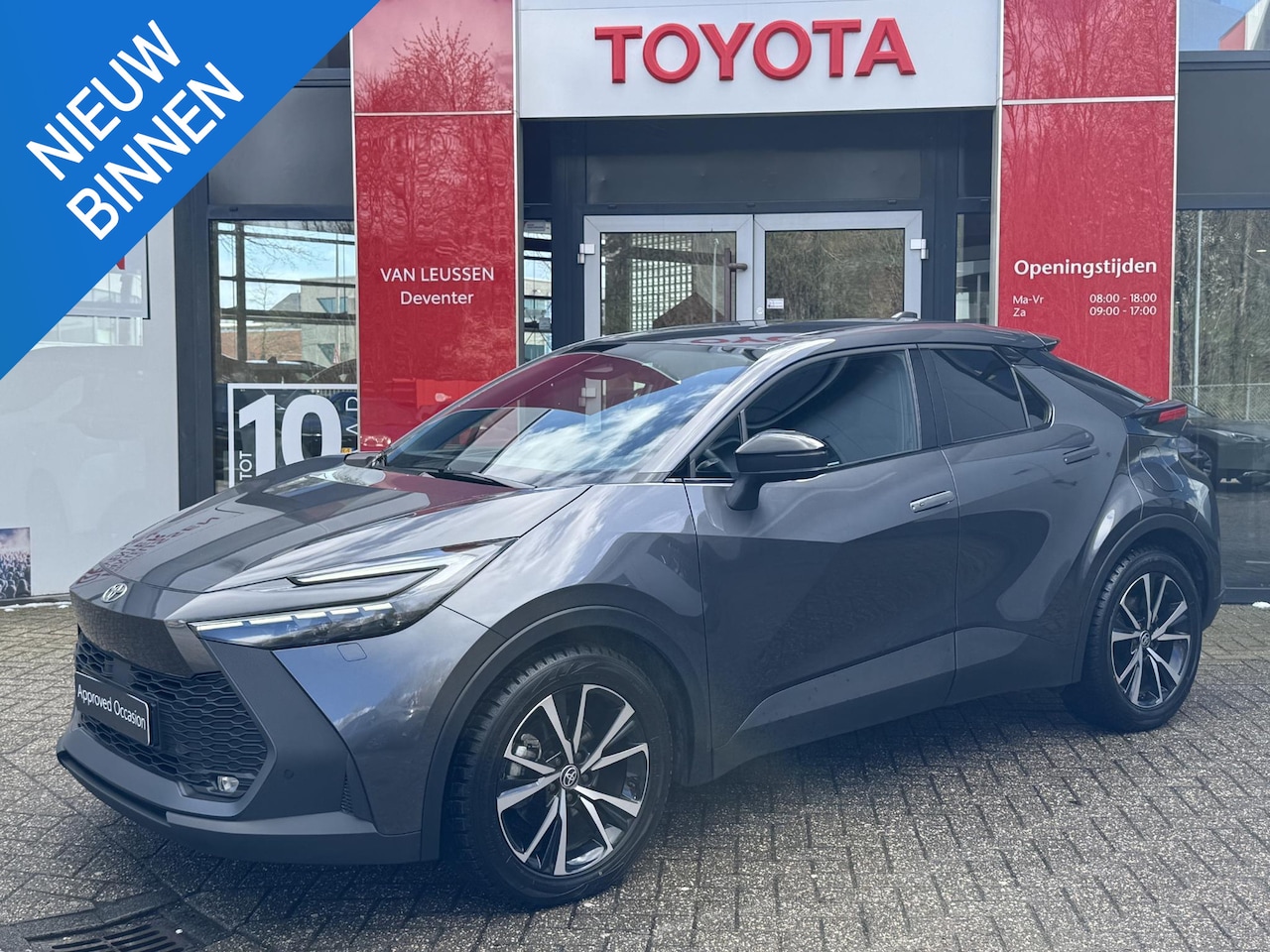 Toyota C-HR - 1.8 Hybrid 140 First Edition STOEL/STUUR VERW. BLIND SPOT PARKEERSENS. V + A - AutoWereld.nl