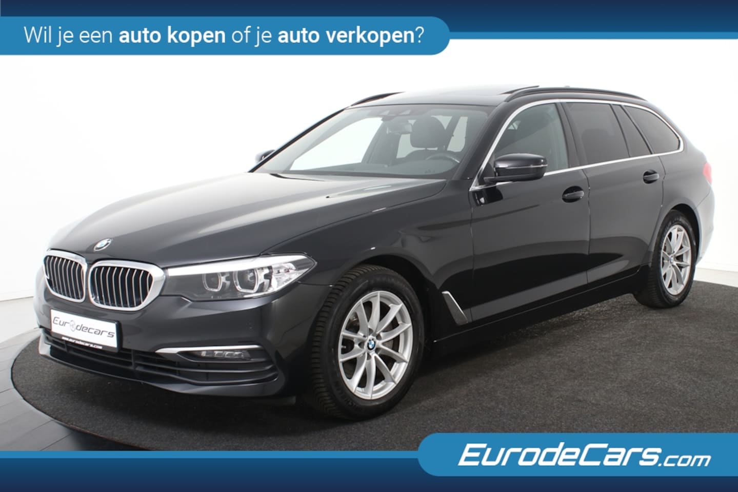 BMW 5-serie Touring - 520d *1ste Eigenaar*Leer*Panoramadak*Trekhaak*Ambiente* - AutoWereld.nl