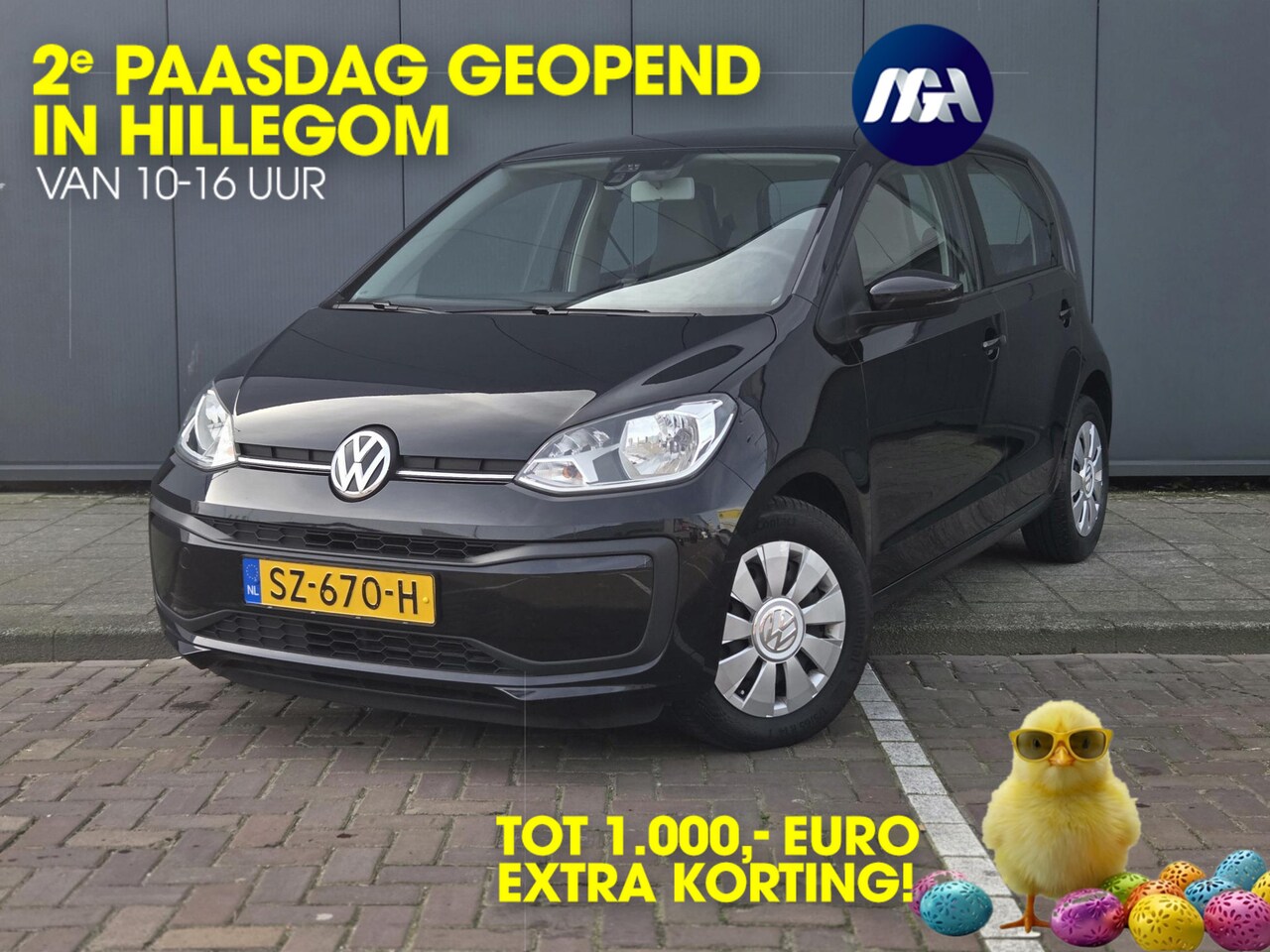 Volkswagen Up! - 1.0 BMT move up! | Airco | Dealer onderhouden | Bluetooth | Elektrische ramen voor | Start - AutoWereld.nl