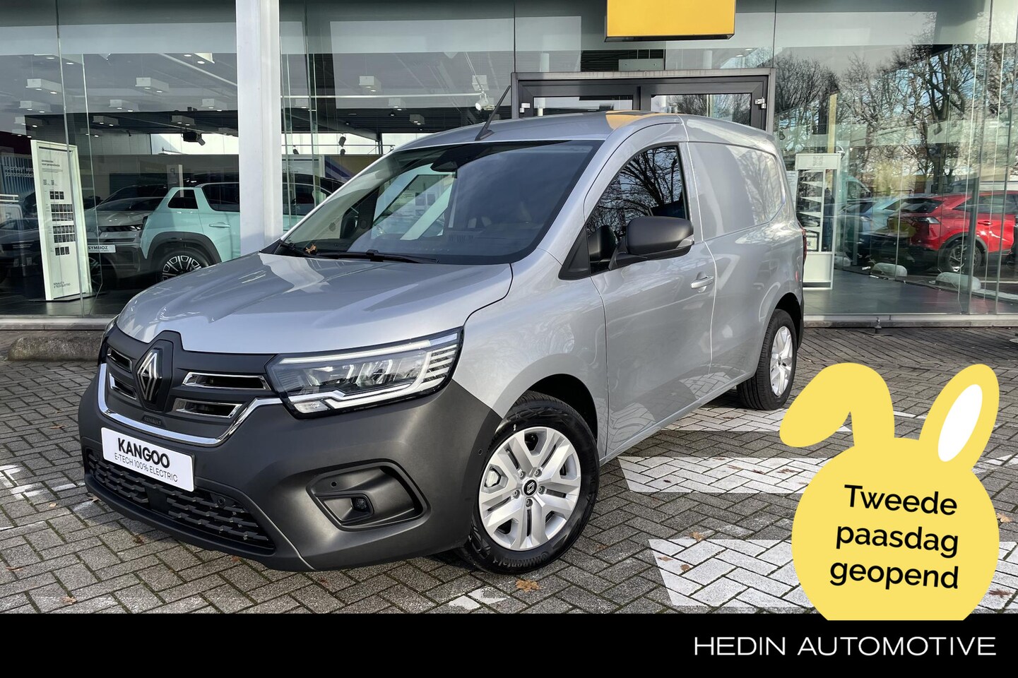 Renault Kangoo E-Tech - Advance L1 44 kWh Parkeerhulp en navigatiesysteem | Houten laadvloer en polypro zijwandbek - AutoWereld.nl