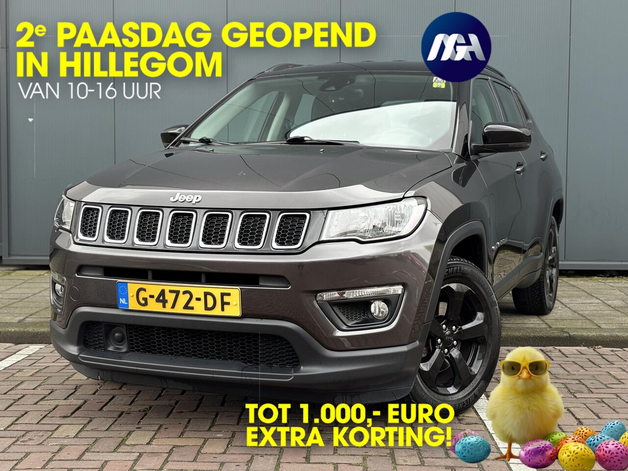 Jeep Compass - 1.4 MultiAir Longitude | Apple-Android | Navigatie | Dealeronderhouden - AutoWereld.nl