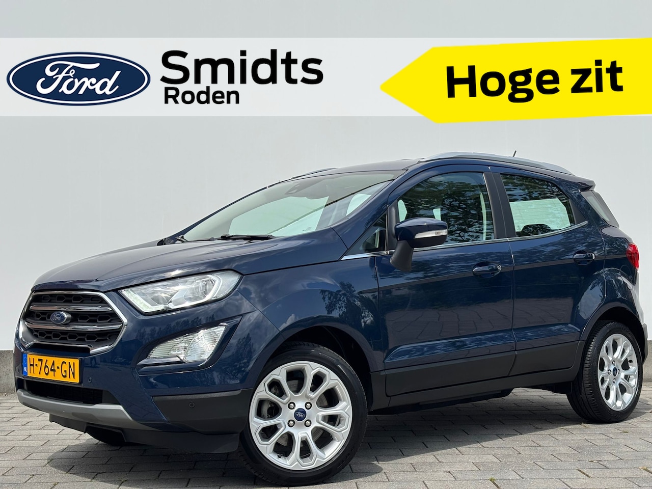 Ford EcoSport - Titanium EcoBoost 125 pk | Camera | 17" | Dode hoek bew. | Clima | Cruise | Apple Carplay - AutoWereld.nl