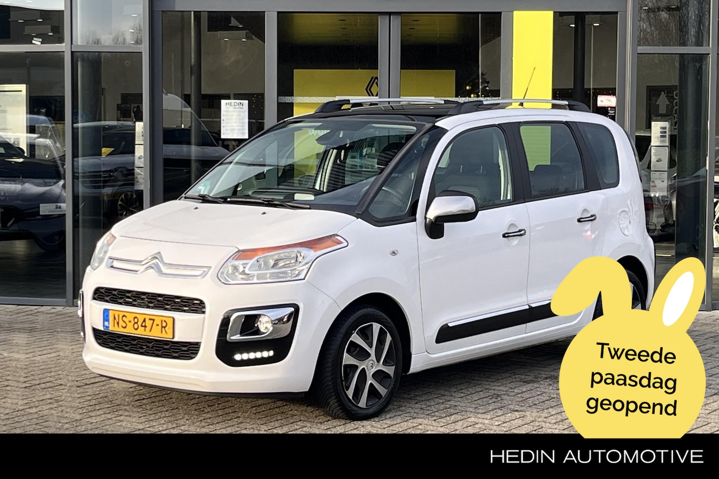 Citroën C3 Picasso - 1.2 PureTech Exclusive | Panoramadak | All weatherbanden | Afneembare Trekhaak | - AutoWereld.nl