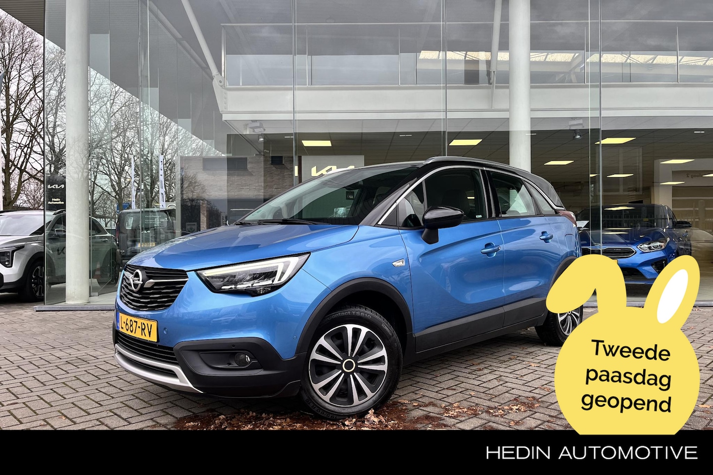 Opel Crossland X - 1.2 Turbo Innovation Nav | Camera | Stoel/stuurverwarming | Lane Assist | Headup Display | - AutoWereld.nl