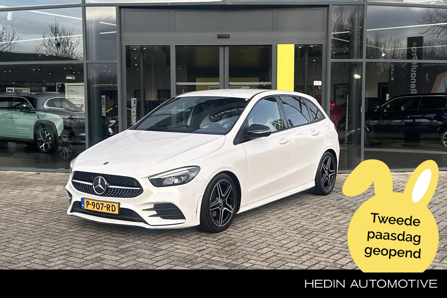 Mercedes-Benz B-klasse - 200 Business Solution AMG | leren bekleding | cruise control | navi | carplay - AutoWereld.nl