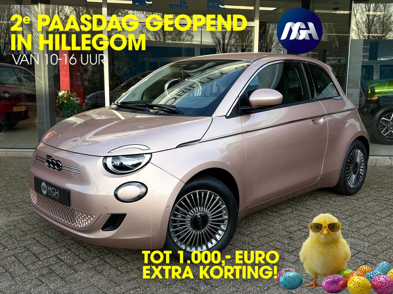 Fiat 500 - La Prima 42 kWh | Camera | Carplay | Cruise control | Stoelverwarming | - AutoWereld.nl