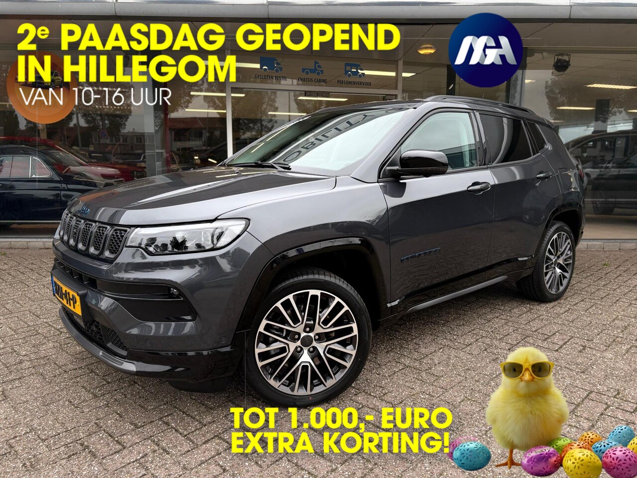 Jeep Compass - 4xe 240 Plug-in Hybrid Electric Summit | Leer | Carplay | Winter pack | Safety Pack | - AutoWereld.nl