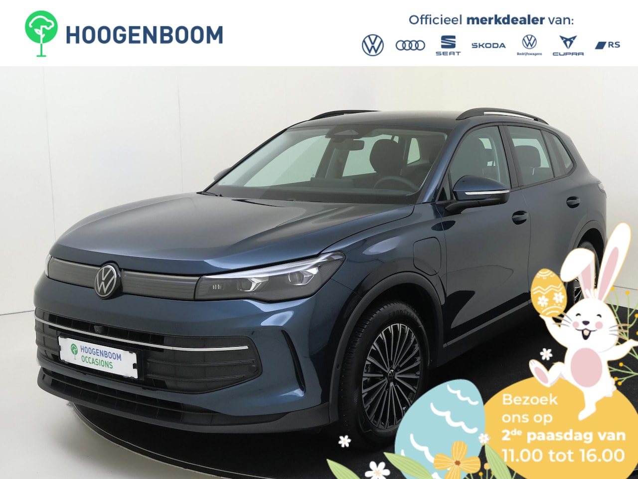 Volkswagen Tiguan - 1.5 eHybrid Life Edition | SoH 98% | Trekhaak | 360 camera | Head-up display | 3-zone airc - AutoWereld.nl