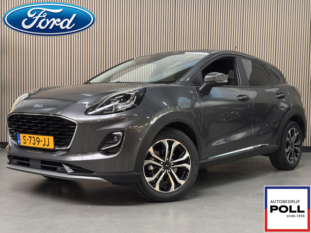 Ford Puma - 125pk Eco Hybrid Titanium Navi Camera Trekhaak Winter & Parking pack All Seasons 1e Eigena - AutoWereld.nl