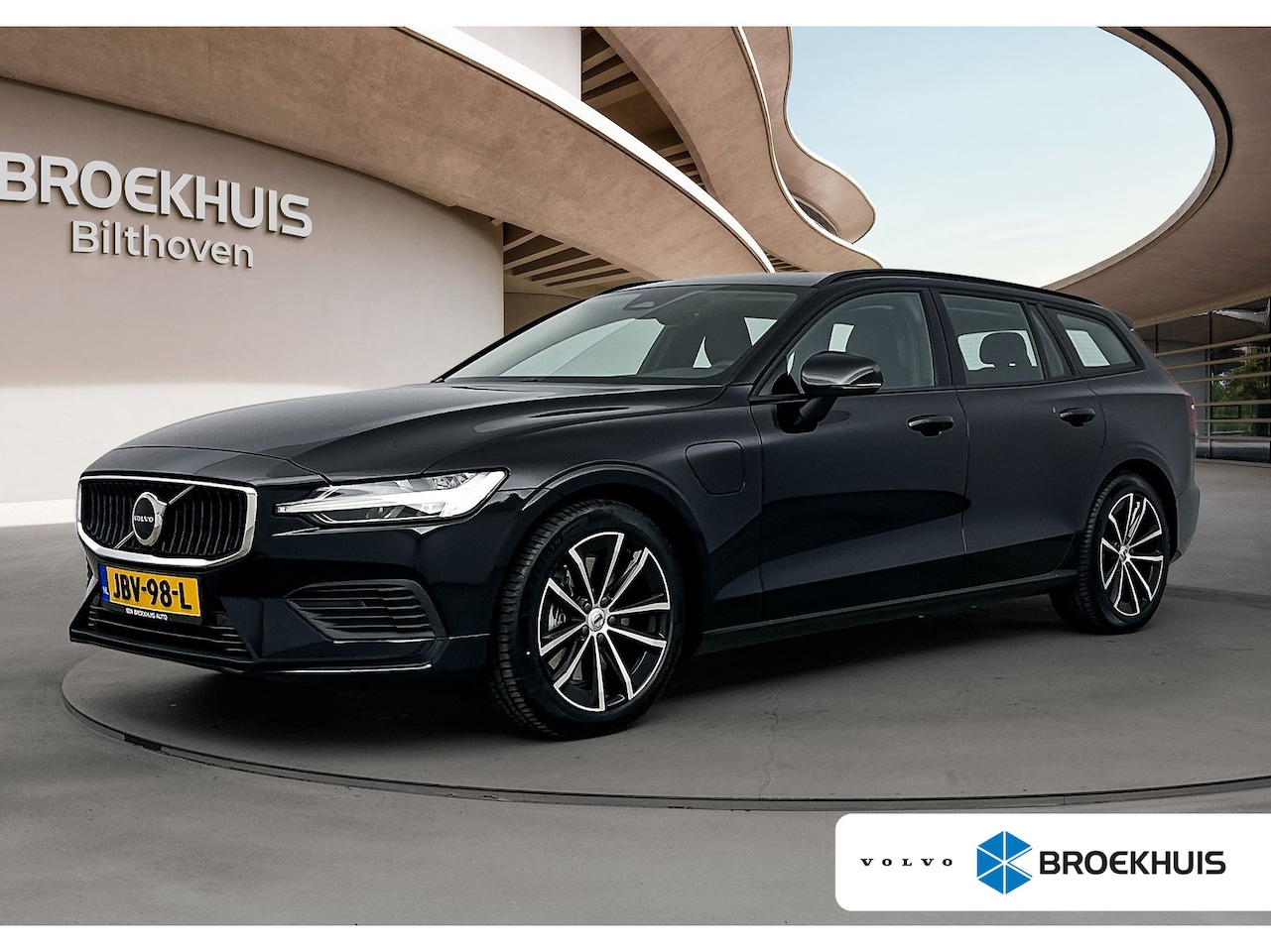 Volvo V60 - 2.0 T6 Plug-in hybrid AWD Essential | Lederen bekleding | BLIS | Adaptive Cruiscontrol | P - AutoWereld.nl