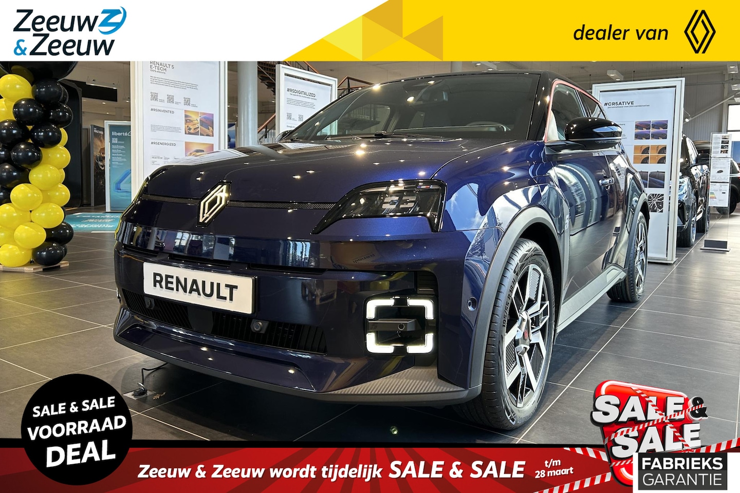 Renault 5 - Z&Z Renault Private Lease actie € 424,-) Renault 5 Comfort Range Techno | Auto van het Jaa - AutoWereld.nl