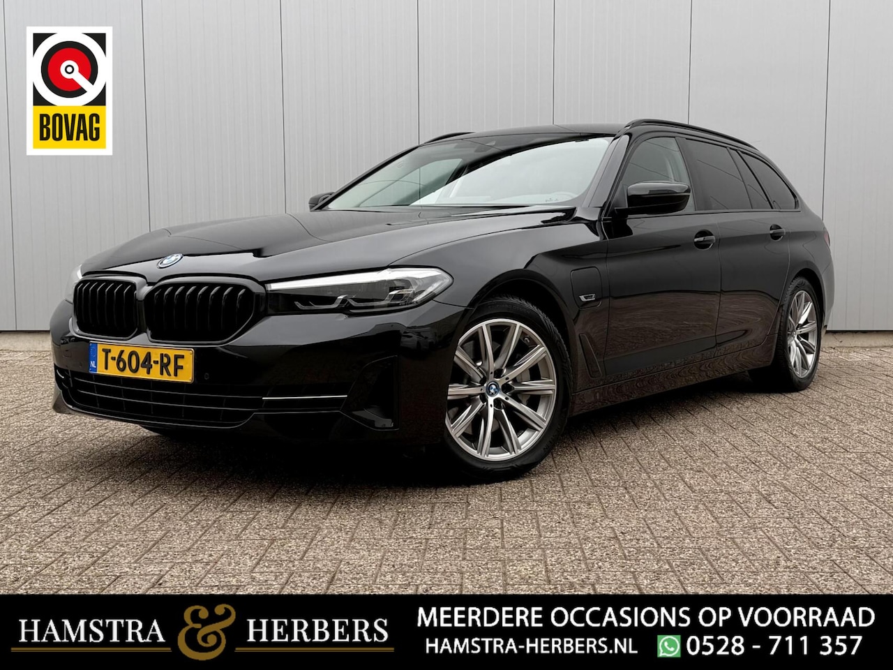 BMW 5-serie Touring - 530e Business Edition Plus zwart - AutoWereld.nl