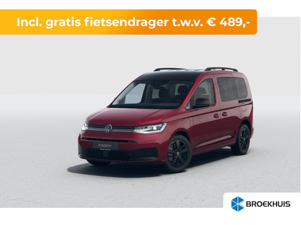 Volkswagen Caddy - Kombi Limited Edition 1.5 e-Hybrid Limited Edition | 12V-aansluiting in dashboard en laadr - AutoWereld.nl