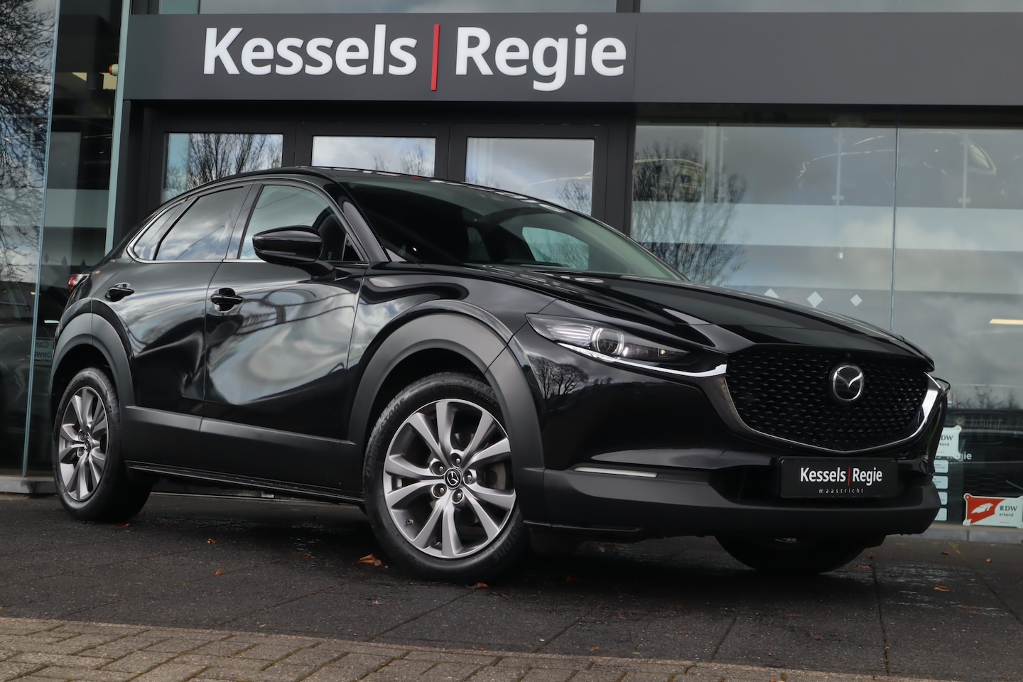 Mazda CX-30 - 2.0 e-SkyActiv-G M Hybrid 360 HuD ACC Keyless BLIS El.klep CarPlay Stuur/Stoelverwarming 1 - AutoWereld.nl
