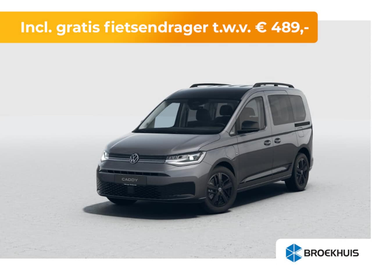 Volkswagen Caddy - Kombi Limited Edition 1.5 e-Hybrid Limited Edition | 12V-aansluiting in dashboard en laadr - AutoWereld.nl