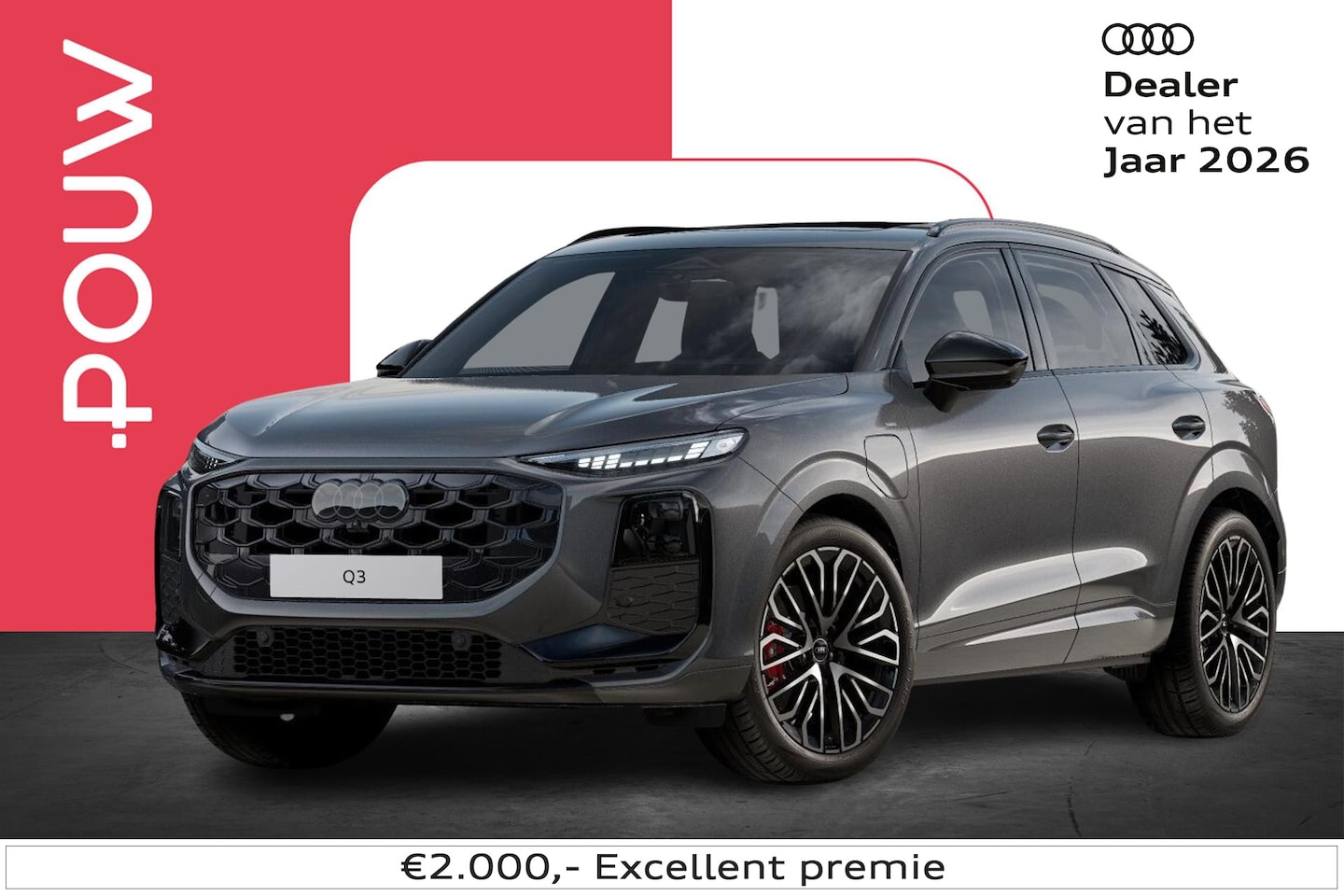 Audi Q3 - 1.5 e-hybrid 272pk S Edition | Panoramadak | 20" Velgen - AutoWereld.nl