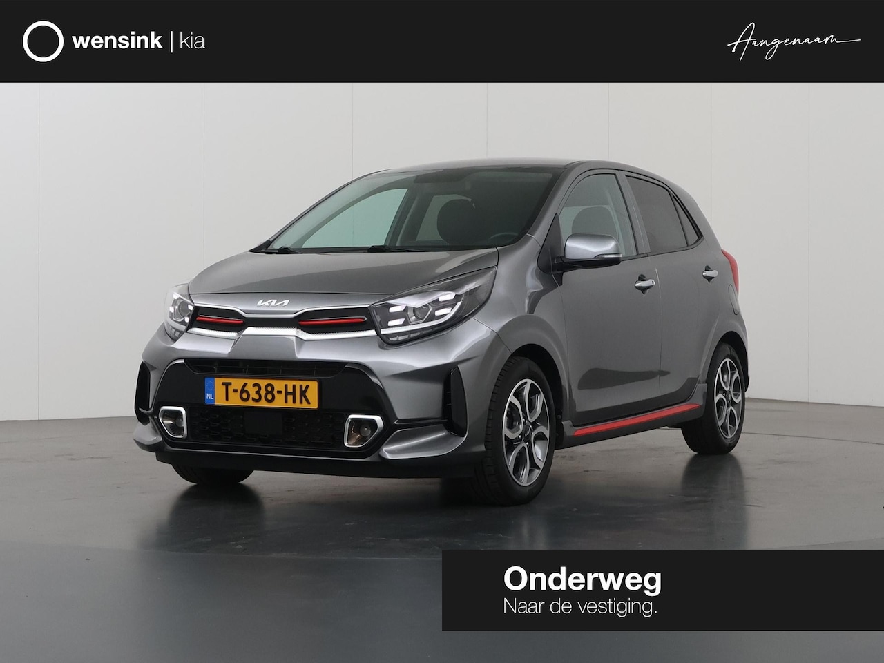 Kia Picanto - 1.0 DPi GT-Line | Lederen Bekleding | Navigatie | Achteruitrijcamera | Climate Control | A - AutoWereld.nl