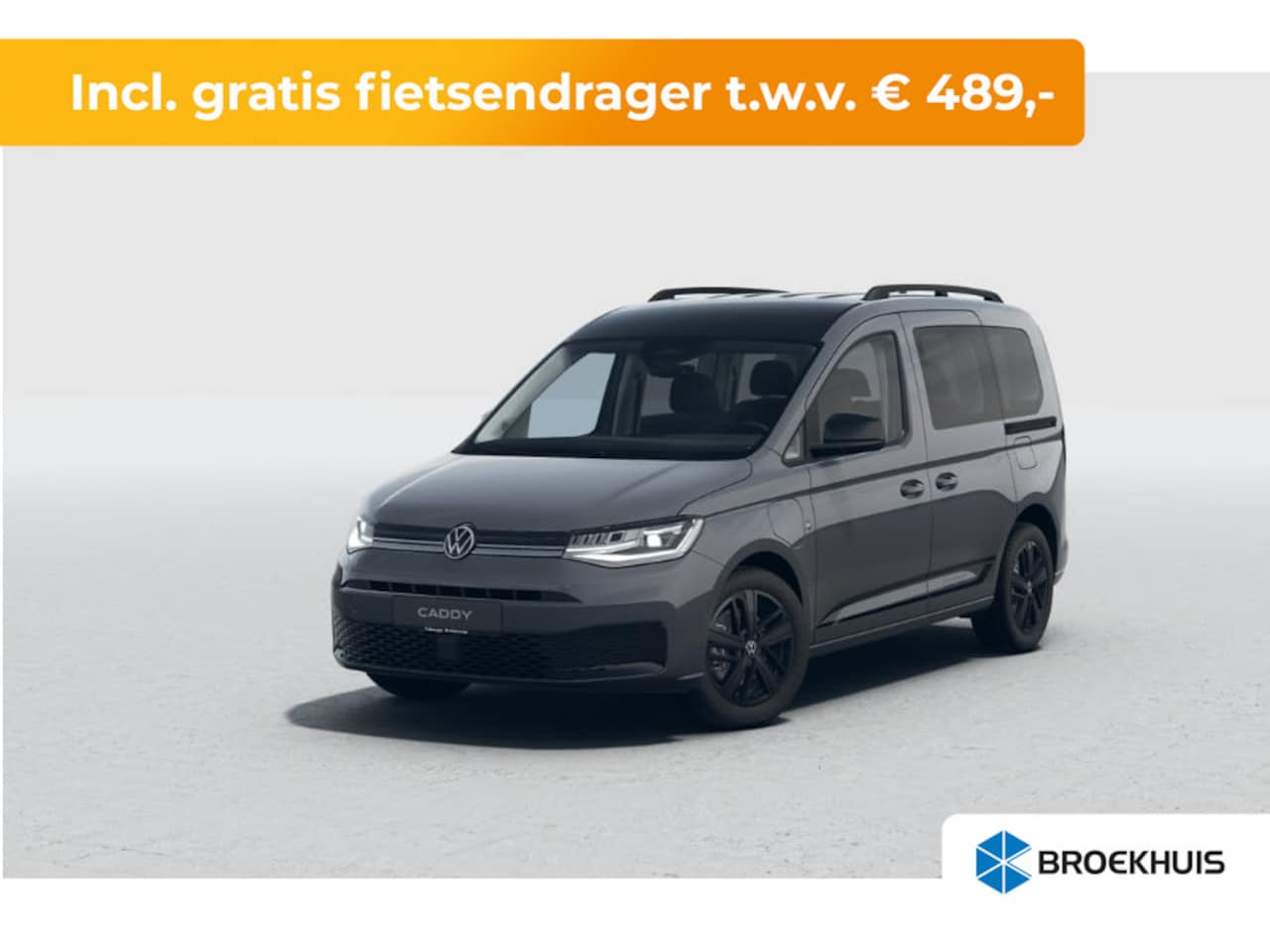 Volkswagen Caddy - Kombi Limited Edition 1.5 e-Hybrid Limited Edition | 12V-aansluiting in dashboard en laadr - AutoWereld.nl