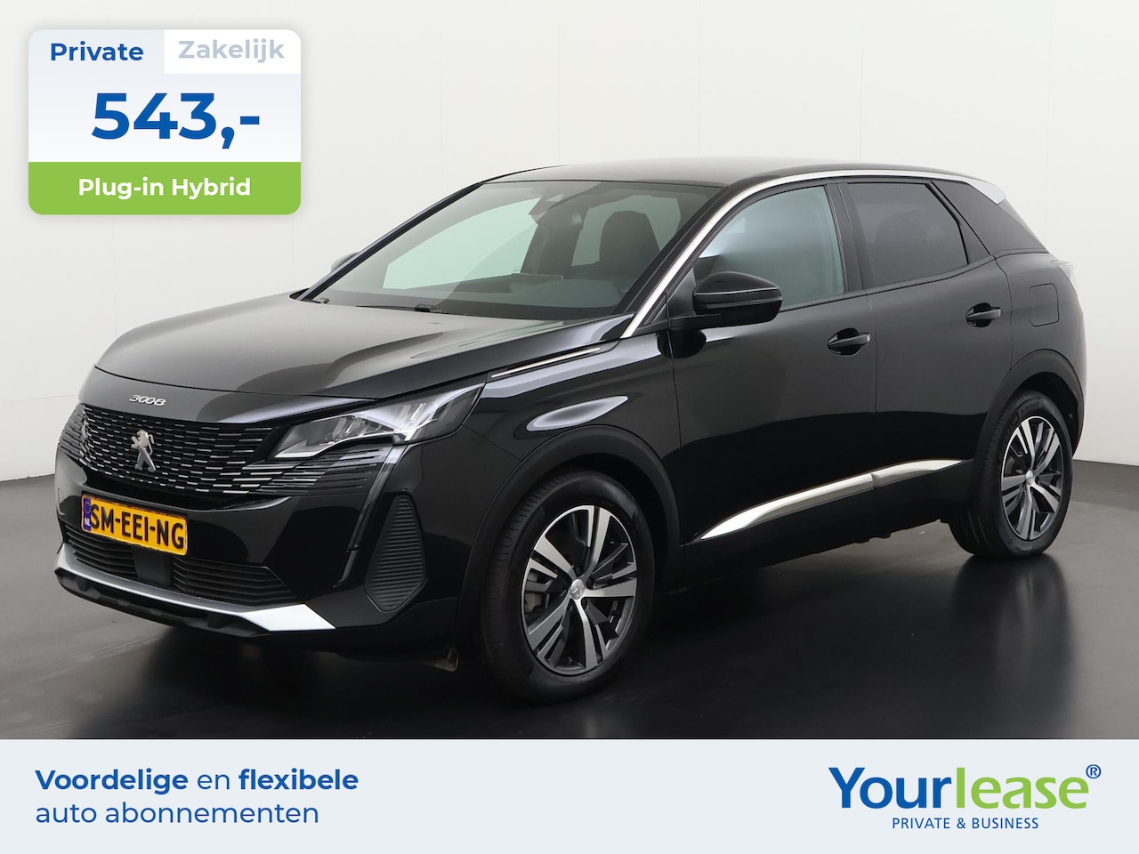 Peugeot 3008 - 1.6 HYbrid 225 Allure Pack PHEV | All-in 543,- Private Lease | Direct uit voorraad - AutoWereld.nl