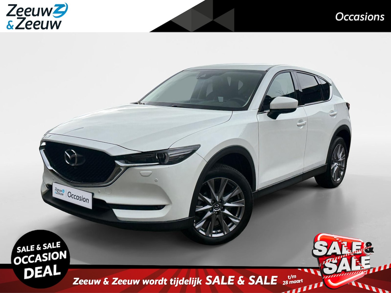 Mazda CX-5 - 2.0 SkyActiv-G 165 Comfort | 360 ° Camera | Dodehoek Detectie | Trekhaak | Stoelverwarming - AutoWereld.nl