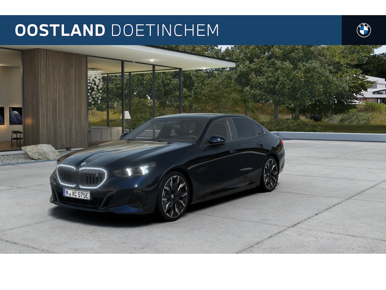 BMW i5 - eDrive40 M Sport / Panoramadak / Trekhaak / Bowers & Wilkins / Comfortstoelen / Parking As - AutoWereld.nl