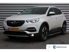 Opel Grandland X - 1.2 TURBO 130PK ULTIMATE AUTOMAAT NAVI / LEDER / CLIMA / FULL-LED / AGR / PDC / 18" LMV /
