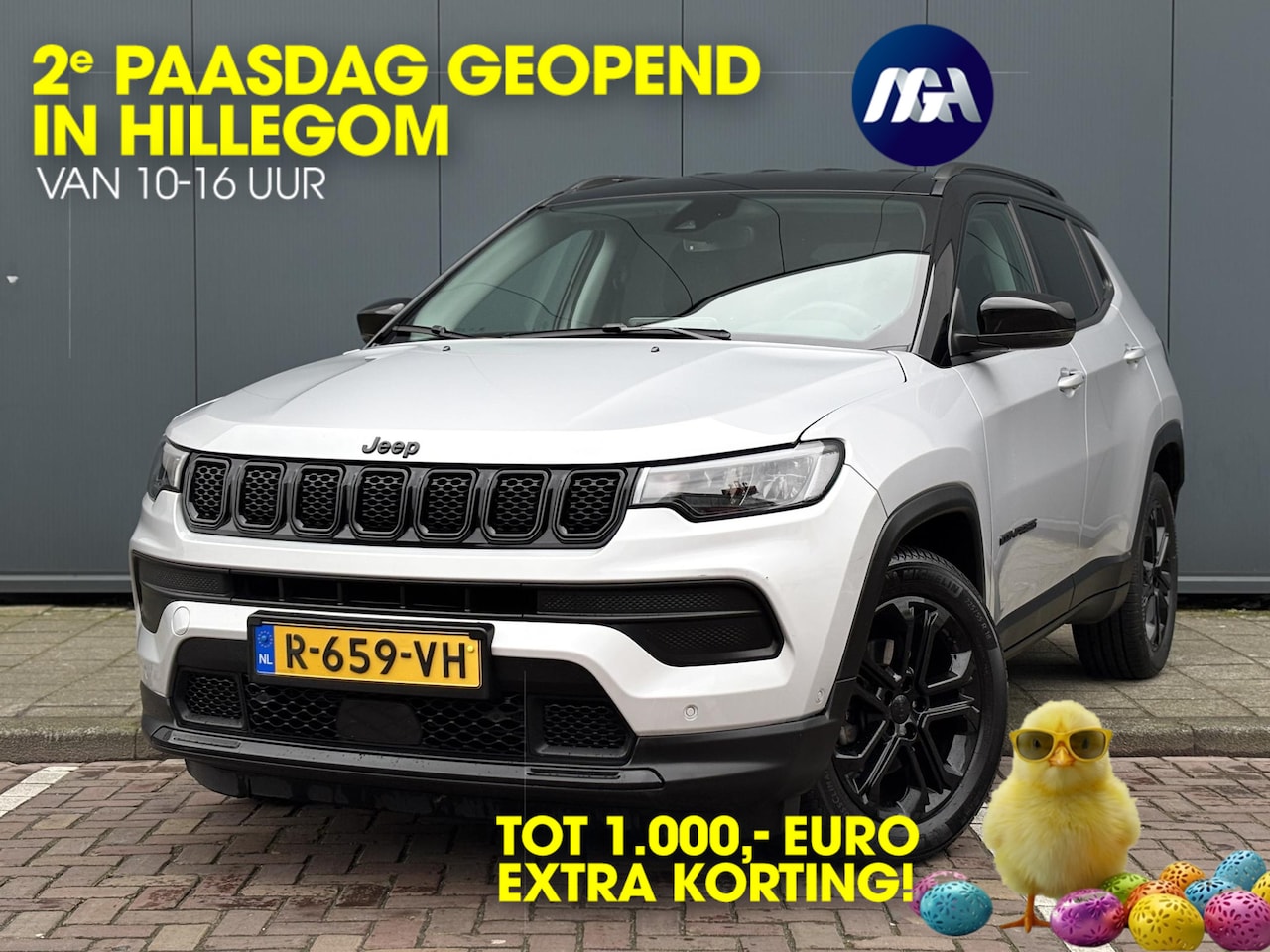 Jeep Compass - Night Eagle Automaat Hybrid Demo | Apple-Android | Stoelverwarming | Dealeronderhouden - AutoWereld.nl