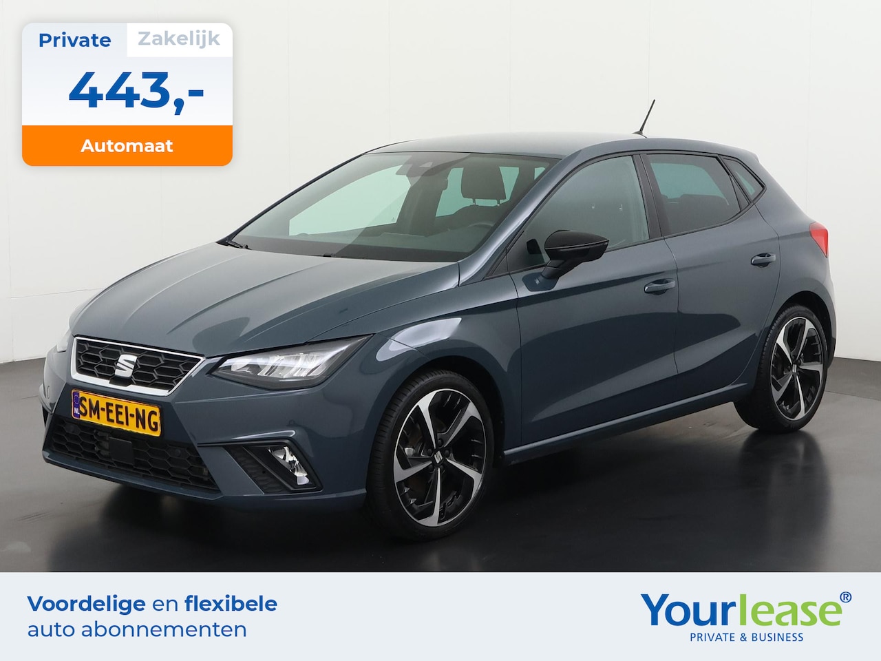 SEAT Ibiza - 1.0 EcoTSI FR DSG | All-in 443,- Private Lease | Direct uit voorraad - AutoWereld.nl