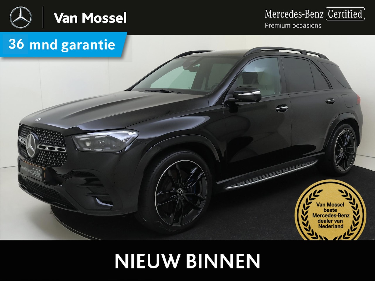 Mercedes-Benz GLE-Klasse - 400 e 4MATIC AMG Line Premium Plus Panoramadak / Luchtvering / Memory Seats / Burmester / - AutoWereld.nl