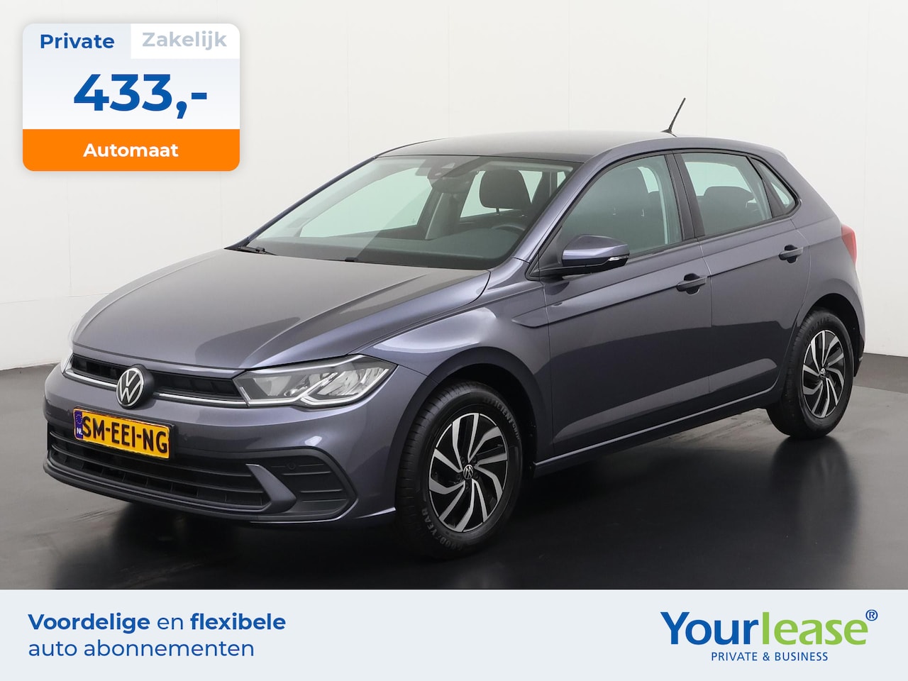Volkswagen Polo - 1.0 TSI Life DSG | All-in 433,- Private Lease | Direct uit voorraad - AutoWereld.nl