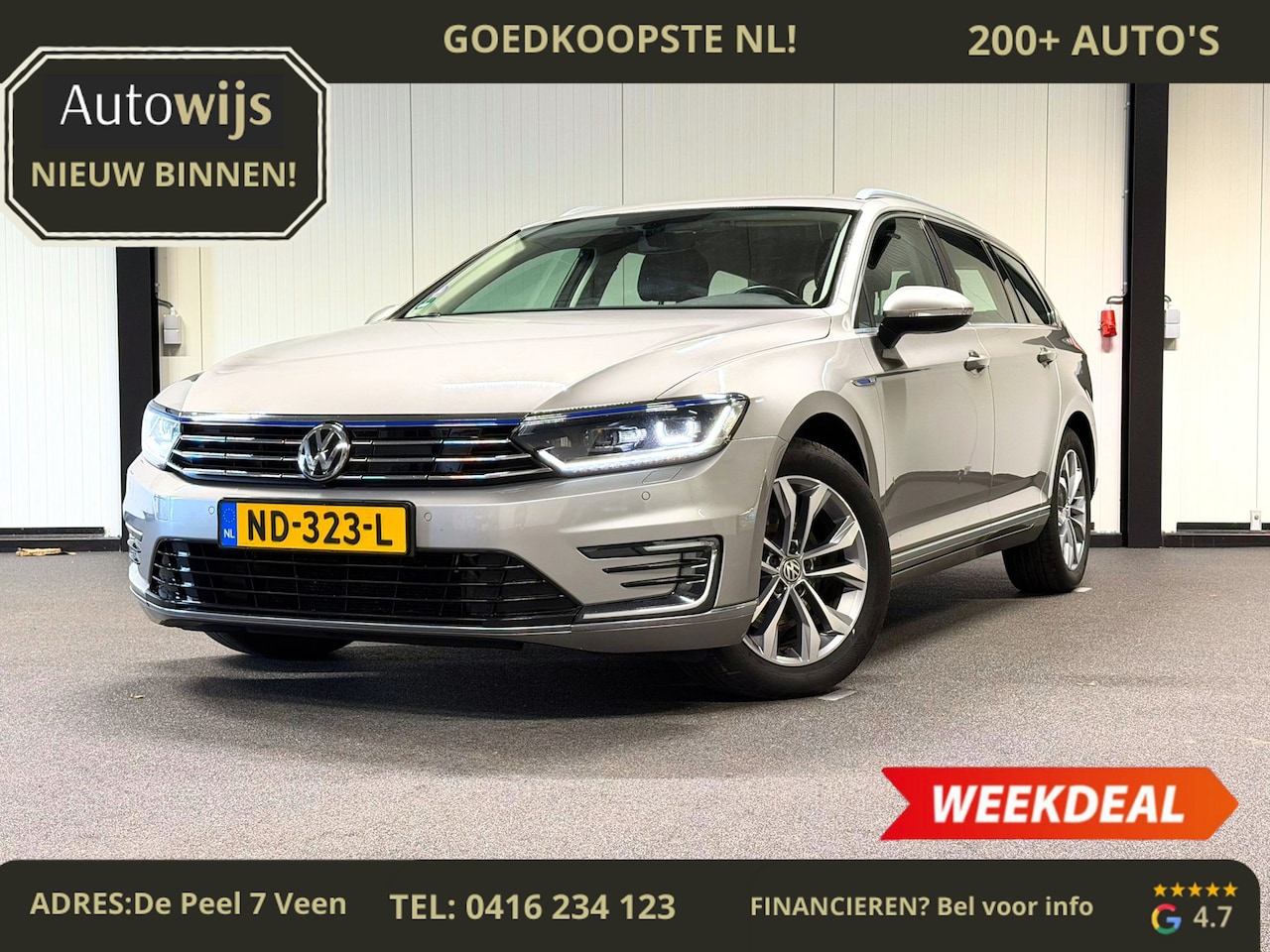 Volkswagen Passat Variant - 1.4 TSI GTE Connected Series|LED|NAVI|PDC|NL AUT|CRUISE - AutoWereld.nl
