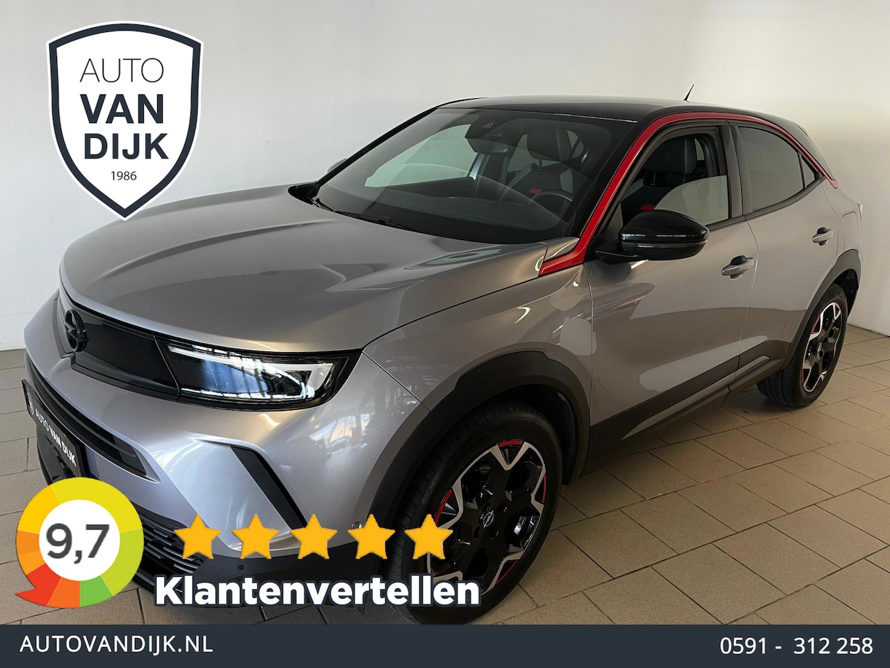 Opel Mokka - 1.2 Turbo GS Line 130PK AIRCO CLIMA CRUISE NAVI VIA APP APPLE CARPLAY CAMERA PDC SPORTINT - AutoWereld.nl